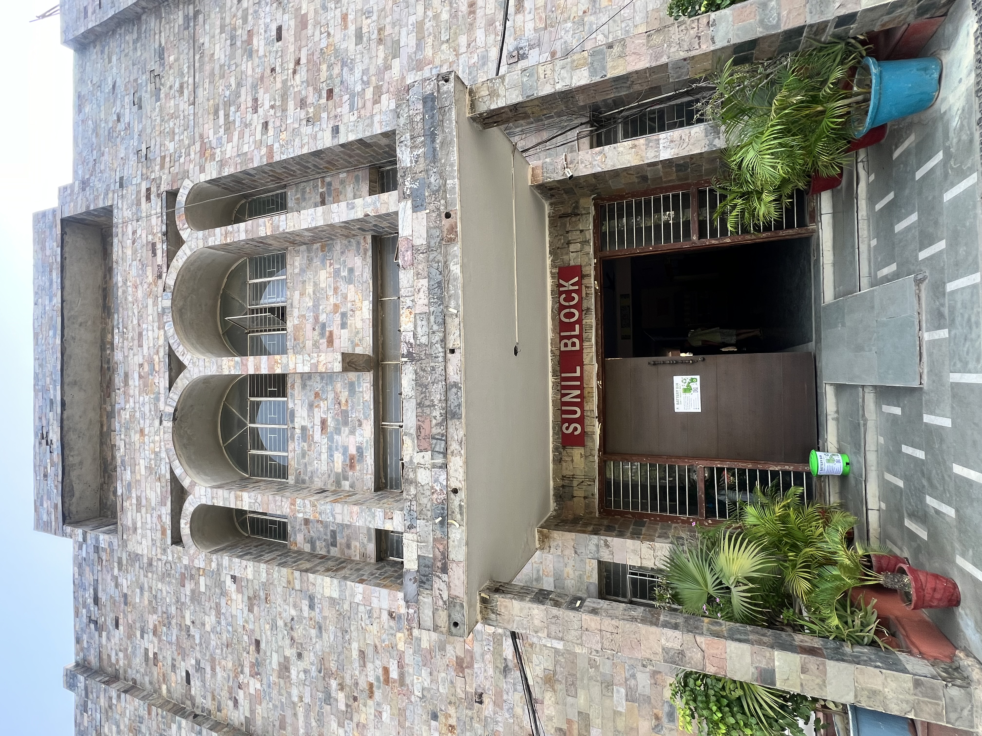 Battery Bin at Sunil Block entrance